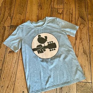 Gray Graphic Women’s Woodstock T-Shirt